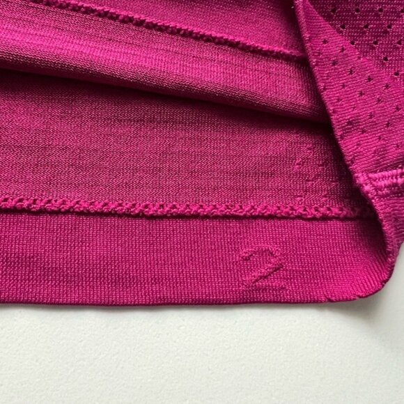 Lululemon Short Sleeve Shirt Regal Plum Size 2 - Picture 5 of 5